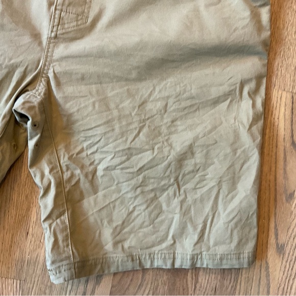 PRANA Porter Chino Shorts Sz 38 Standard Fit Brown Stretch 9” Inseam Khaki Hike - Picture 13 of 15
